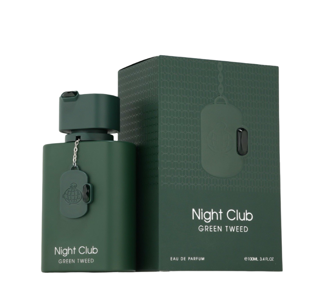 Night Club Green Tweed